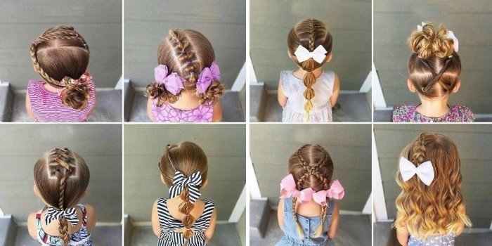 Техника плетения косичек из волос детям для начинающих