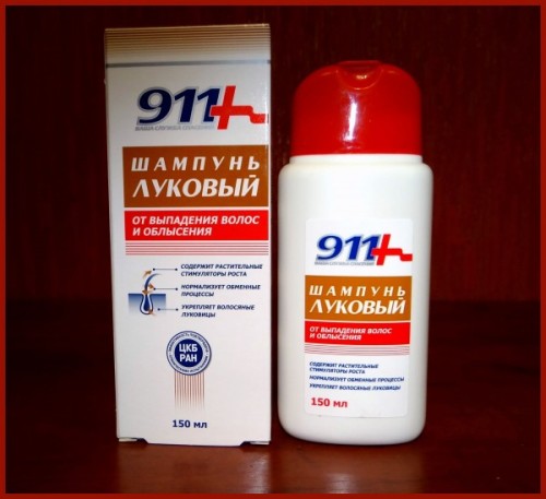 Шампунь луковый 911: отзывы, состав, свойста Шампунь луковый 911: отзывы, состав, свойста